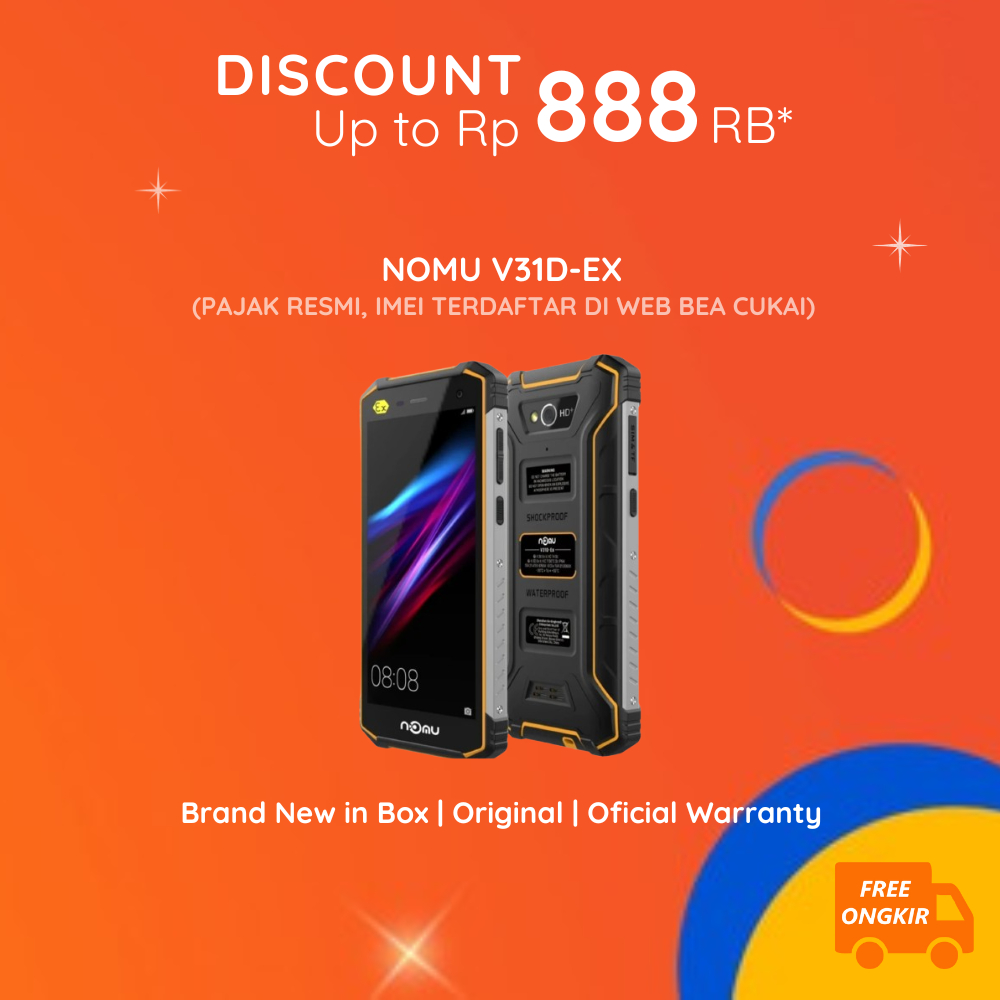 HP NOMU V31D-Ex (Zone 2/22) 4+64GB Gasproof Certified Outdoor RIVAL SONIM XP10 ISAFE IS655.2 IS530.2