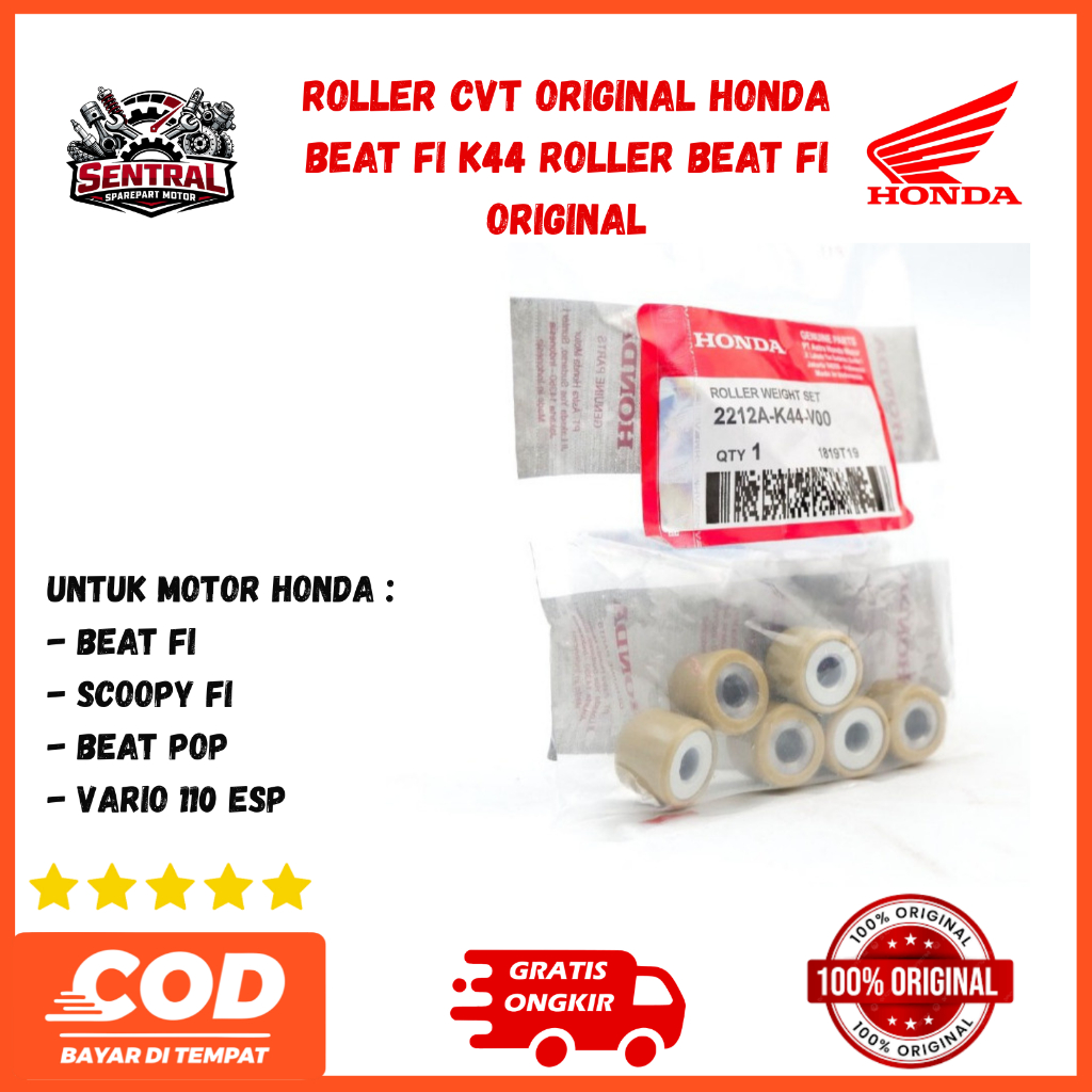 Roller CVT Original Honda Beat FI K44 Roller Beat FI Original