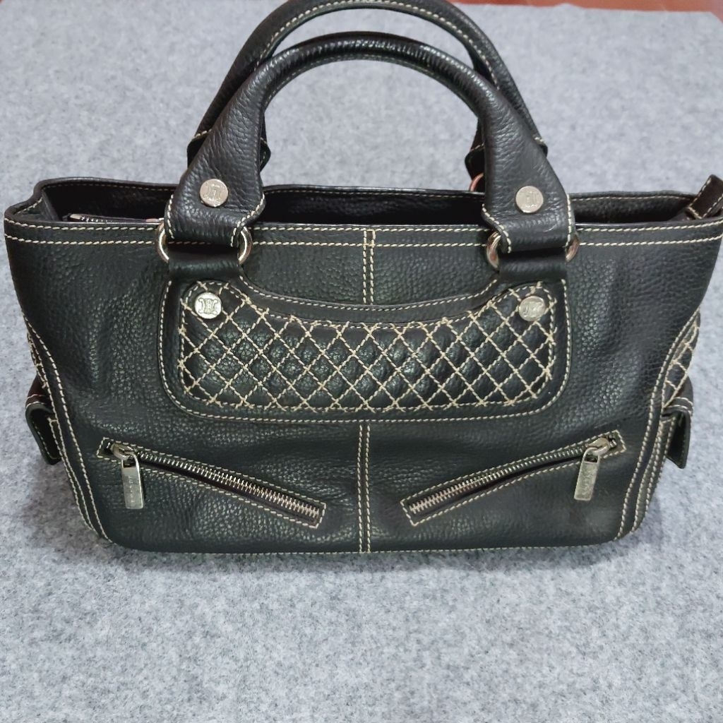 TAS WANITA ORIGINAL brand CELINE PARIS preloved handbag hitam