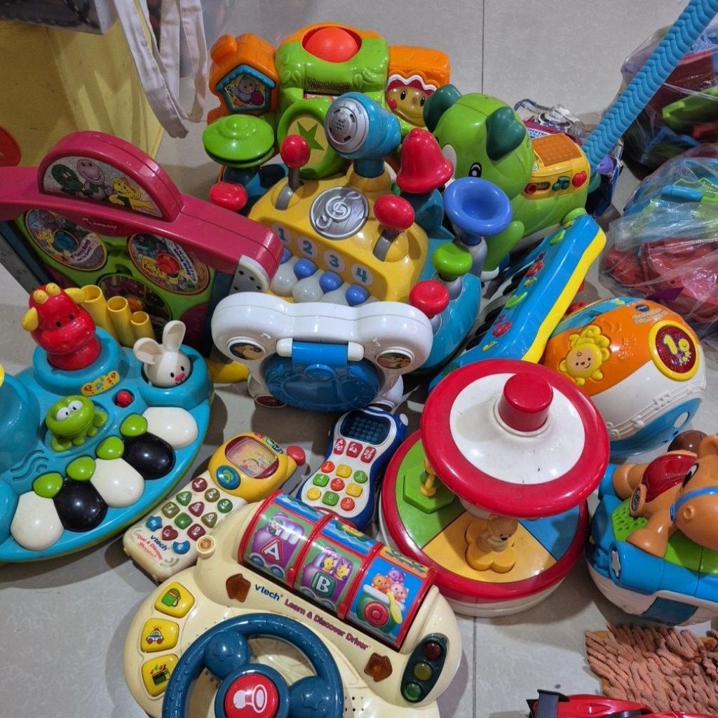 preloved mainan anak vtech leapfrog ELC