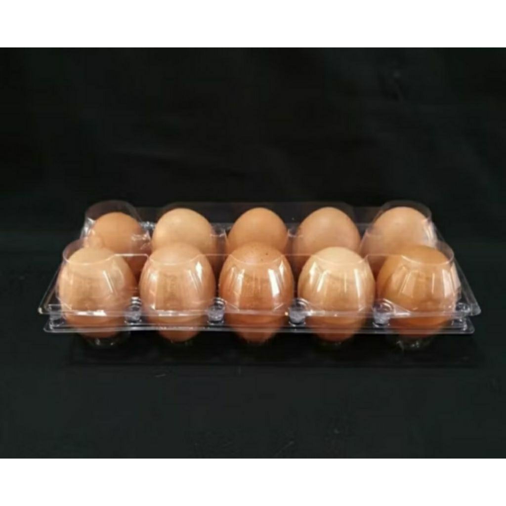 Plastik Mika Telur Ayam Tebal (Kancing klik)