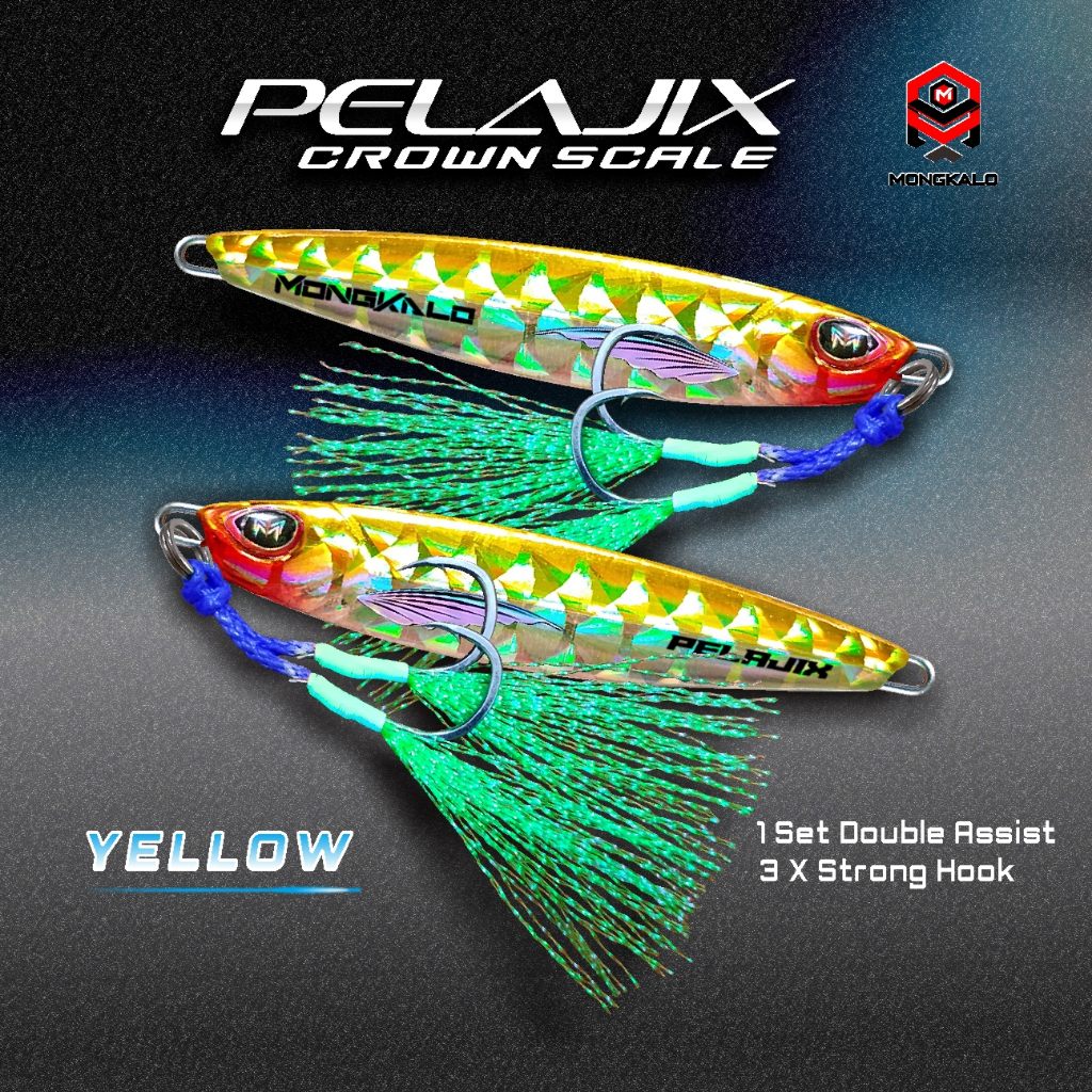 Mongkalo Pelajix Kipas noGID noMotif Candy 60 Kuning