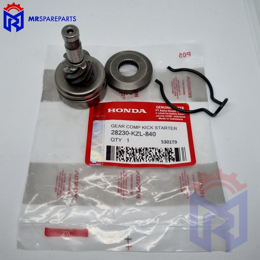 Gigi Pinion Gigi Engkol Gear Kick Stater Motor Beat FI Scoopy FI Spacy FI KZL.