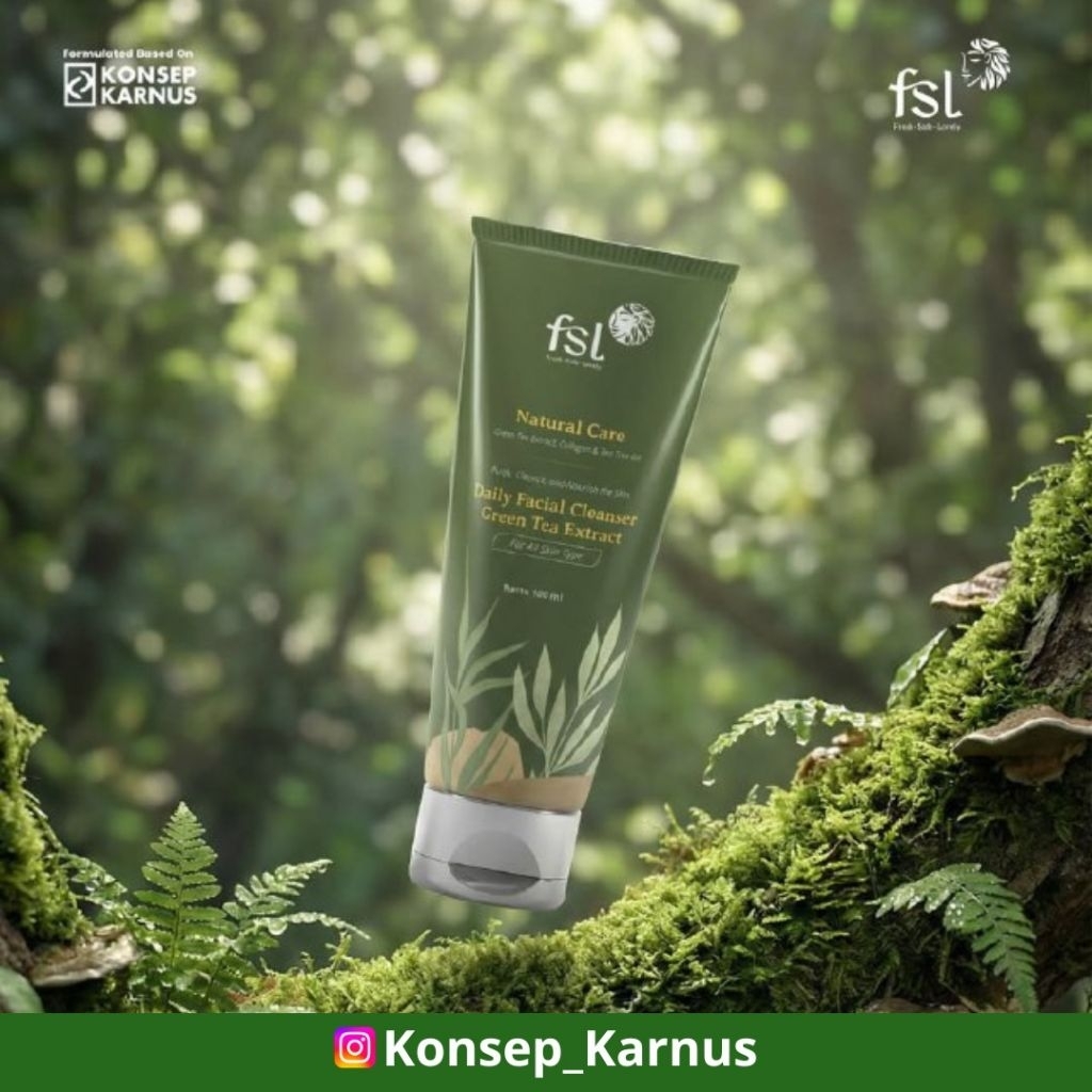 FSL Daily Facial Cleanser  Membersihkan sekaligus Menutrisi Wajah