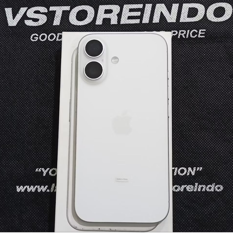 iPhone 16 128 GB Ex Resmi iBox Indonesia Second Bekas Original chek deskripsi