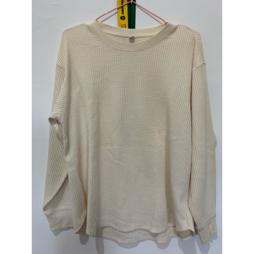 Waffle Knit Uniqlo (Preloved)