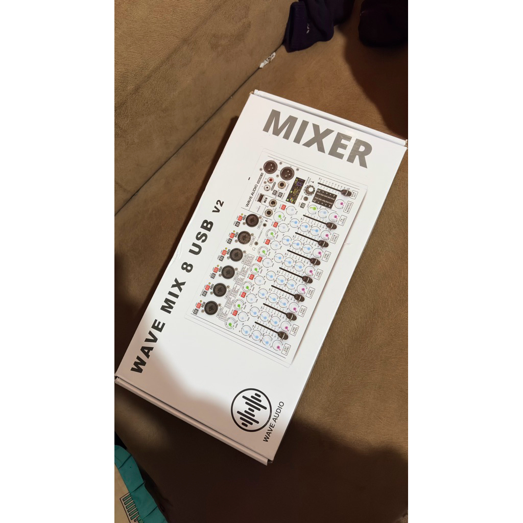 Mixer Wave Audio 8 Usb V2