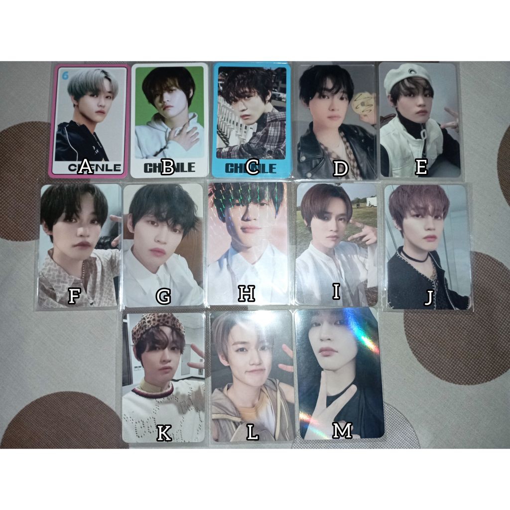 photocard pc official chenle nct dream