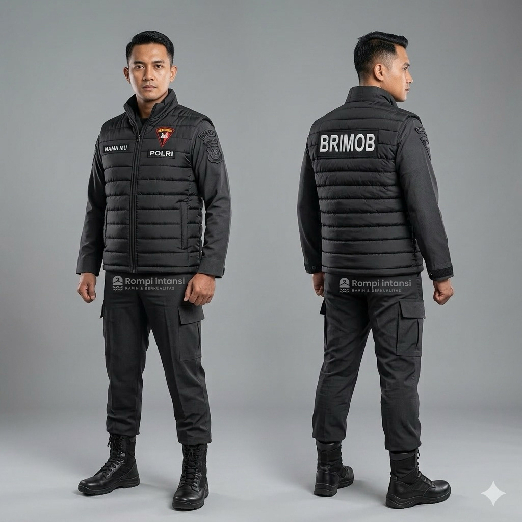 ROMPI POLISI BRIMOB PREMIUM | ROMPI GELEMBUNG BRIMOB | ROMPI KORPS BRIMOB