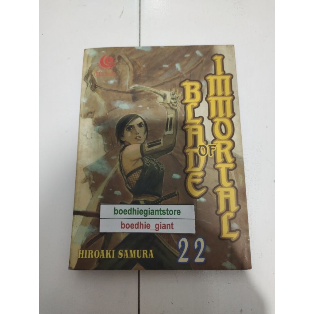 Komik Blade of Immortal 22, TS