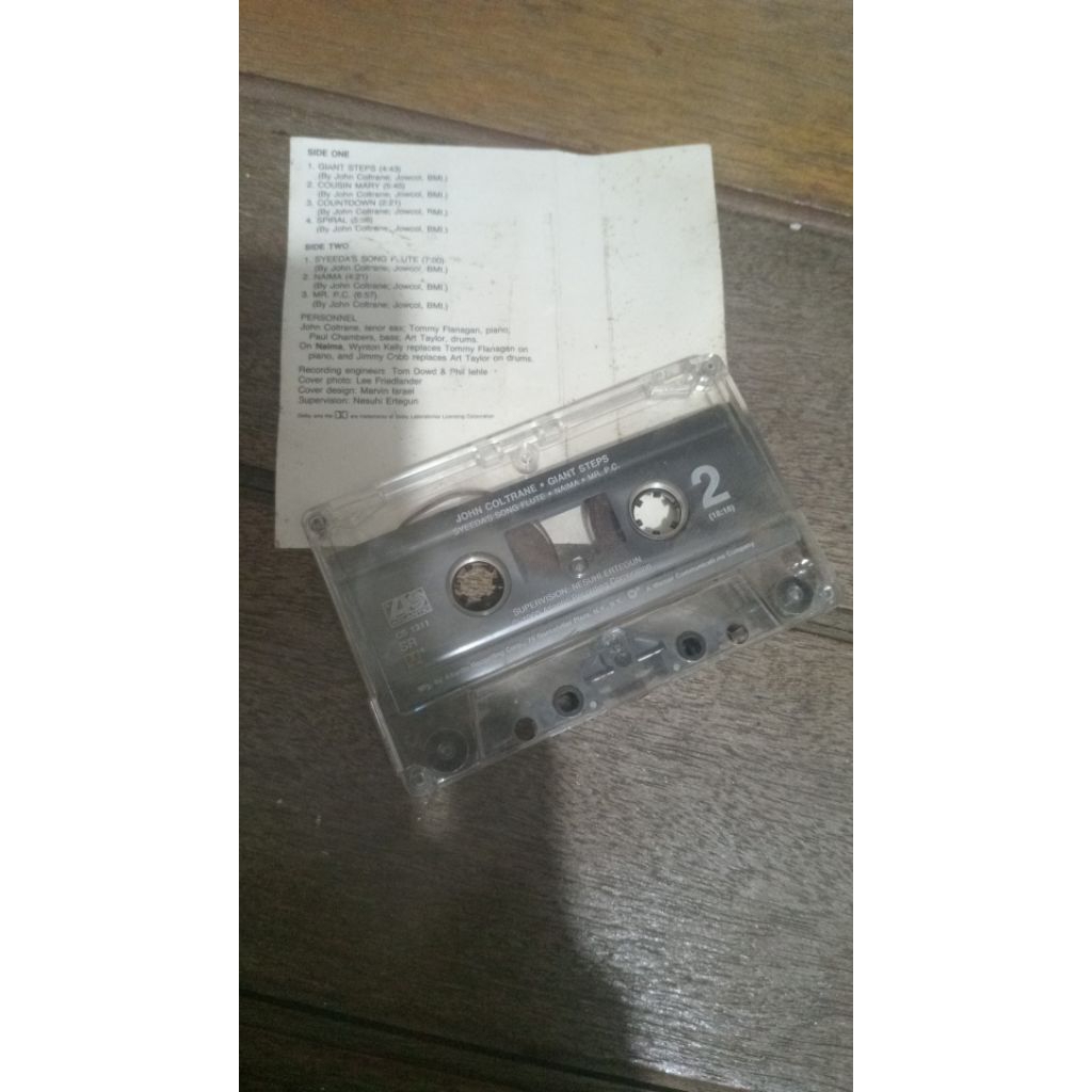 Sepaket Kaset Jazz Legend Import John Coltrane & Miles Davis