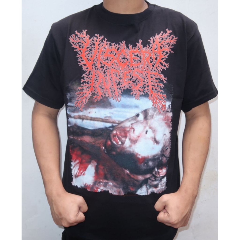 ORIGINAL & BERLISENSI - T-SHIRT - VISCERA INFEST – SICK SICK SICK FORENSICK | BRUTAL DEATH METAL/GRI
