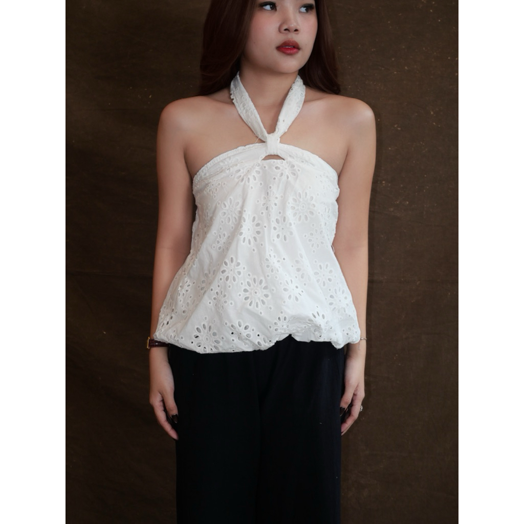 BIANCA TOP – halter top atasan wanita blouse wanita