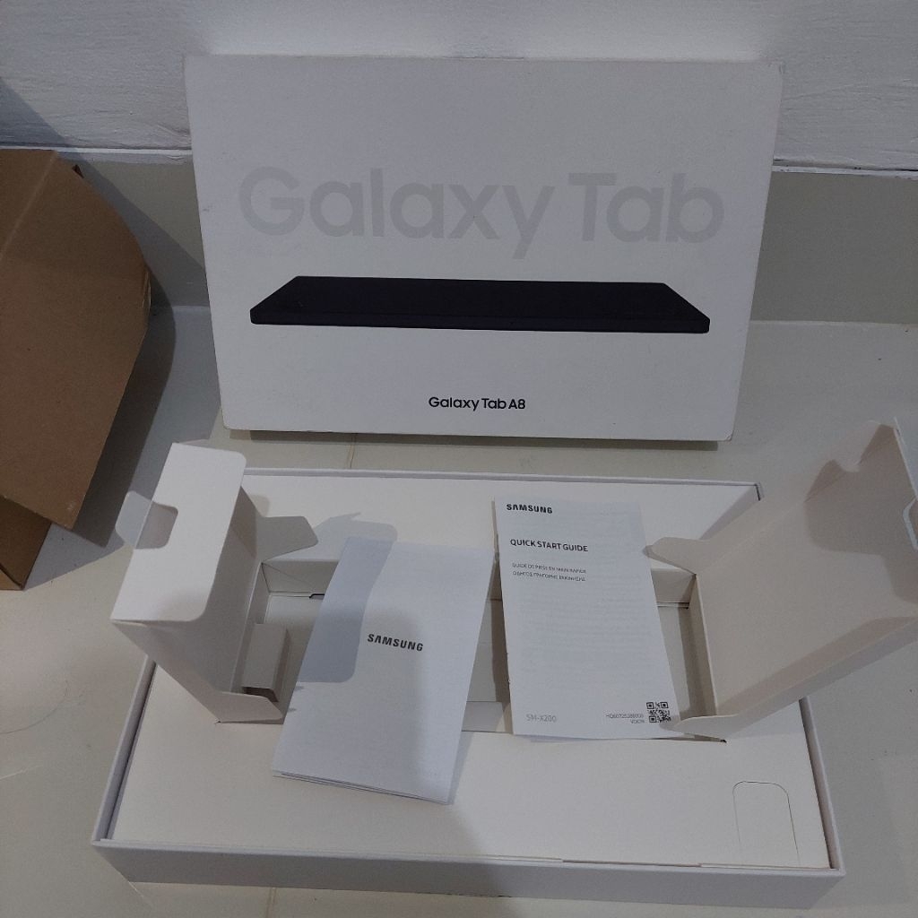 DUS BOX SAMSUNG TAB A8 ORI COPOTAN ASLI