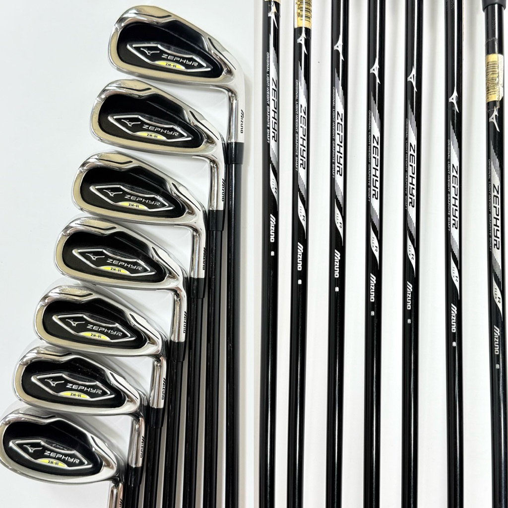 Iron Set Golf Mizuno Zephyr ZM01 Bekas Original - Stick Golf Iron Set