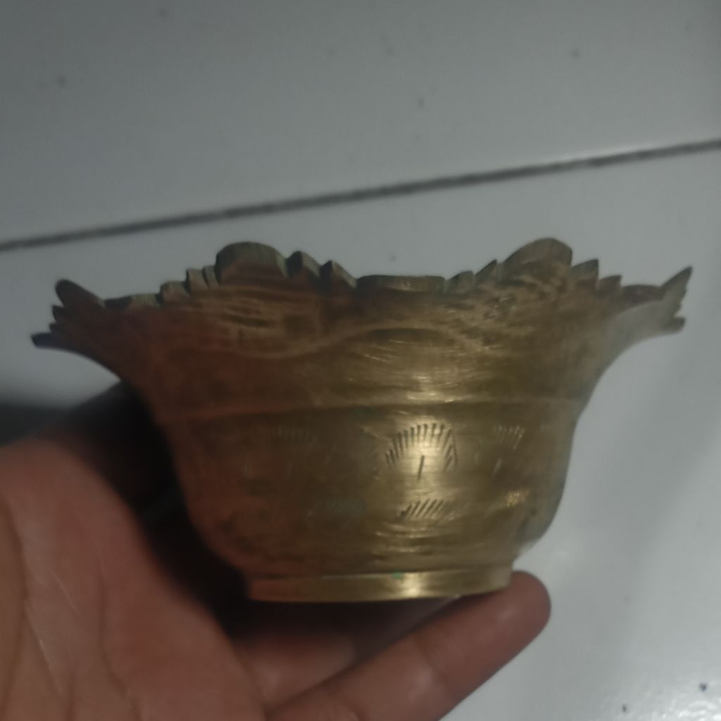 mangkok bokor Kuningan lawas