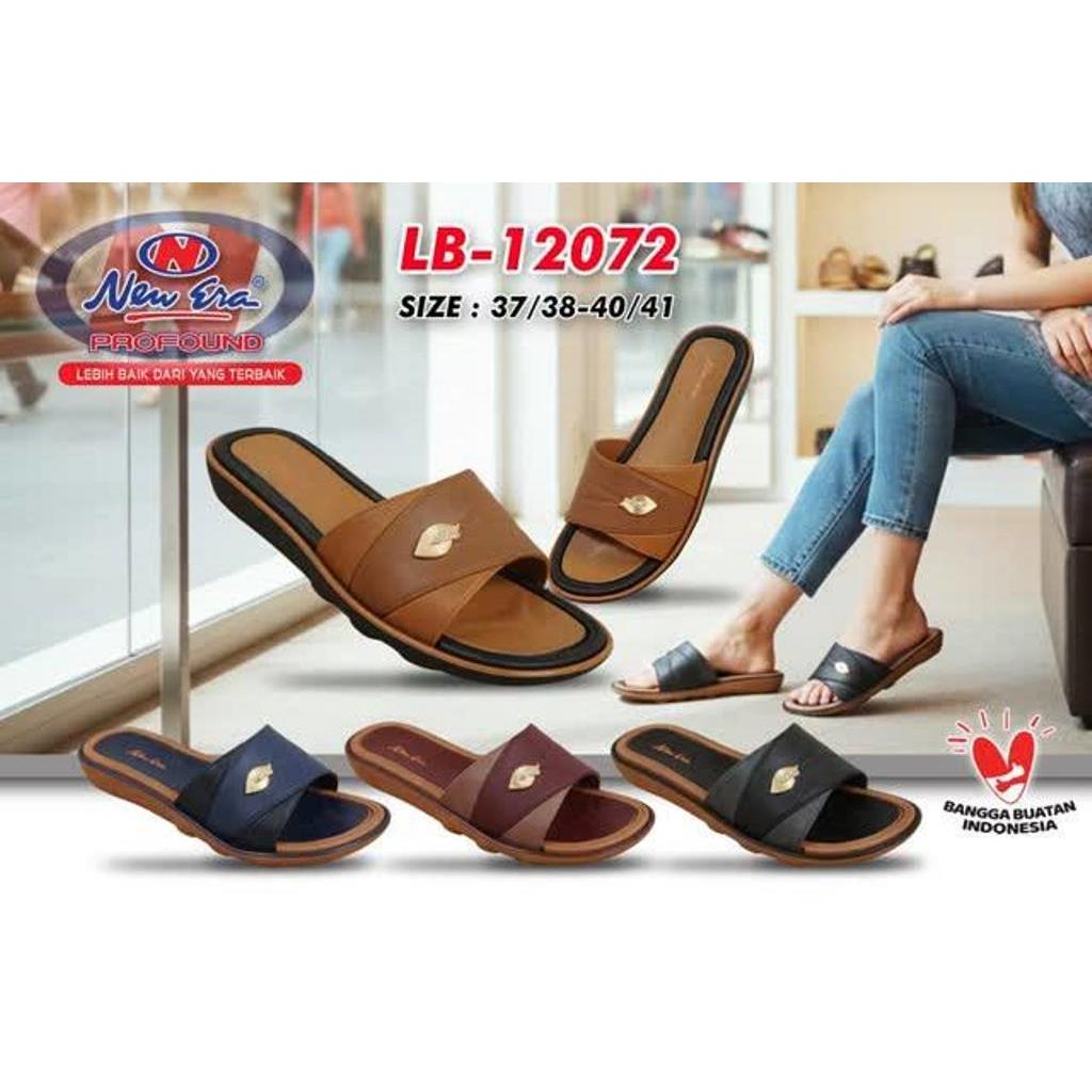 [PROMO] NEW ERA LB-12072 - Sandal Karet Slop Wanita New Era Profound/ Sandal Karet Wanita/ Sandal Ka