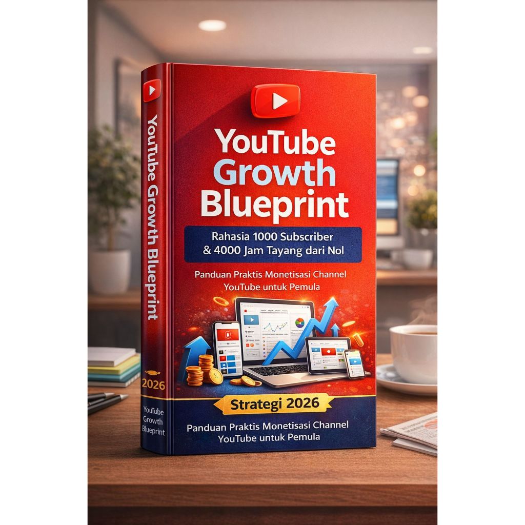 Bongkar Rahasia Monetisasi YouTube – Cara Cepat 1000 Subscriber & 4000 Jam Tayang SolusiKita[SK001]