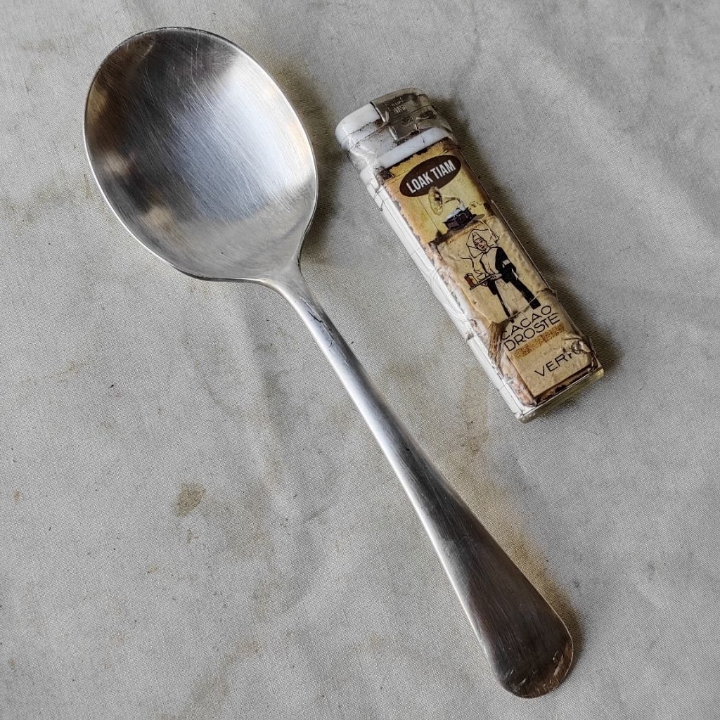 Pajangan Vintage 1940 Sendok Dalton Plate EPNS