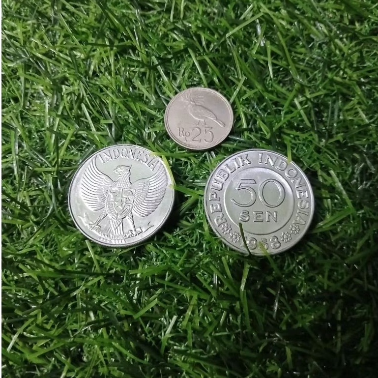 promo set uang kuno koin 26 rupiah asli