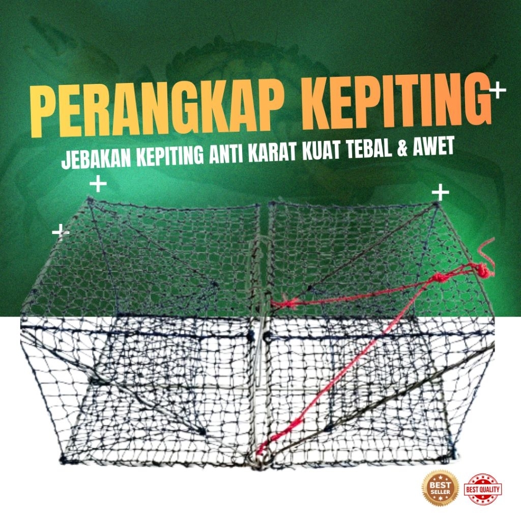 Badong Kepiting Perangkap Bubu Kepiting Bubu Kepiting Anti Karat Bubu Kepiting Murah Perangkap Kepit