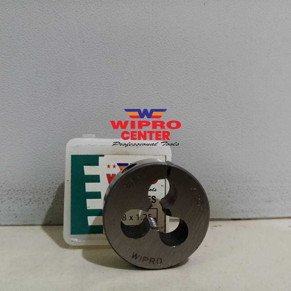 Mata Senai M8 x 1.25 M8 x 1,25 Drat Luar Baut Mata Snei Snai Dies Head M8x1.25 M8x1,25 Wipro