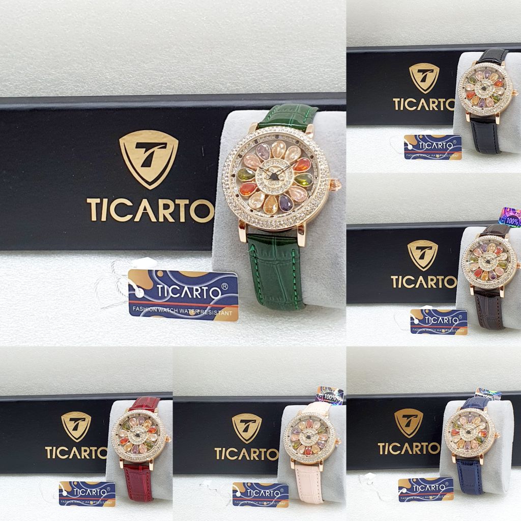 JAM TANGAN FASHION WANITA TICARTO ORIGINAL