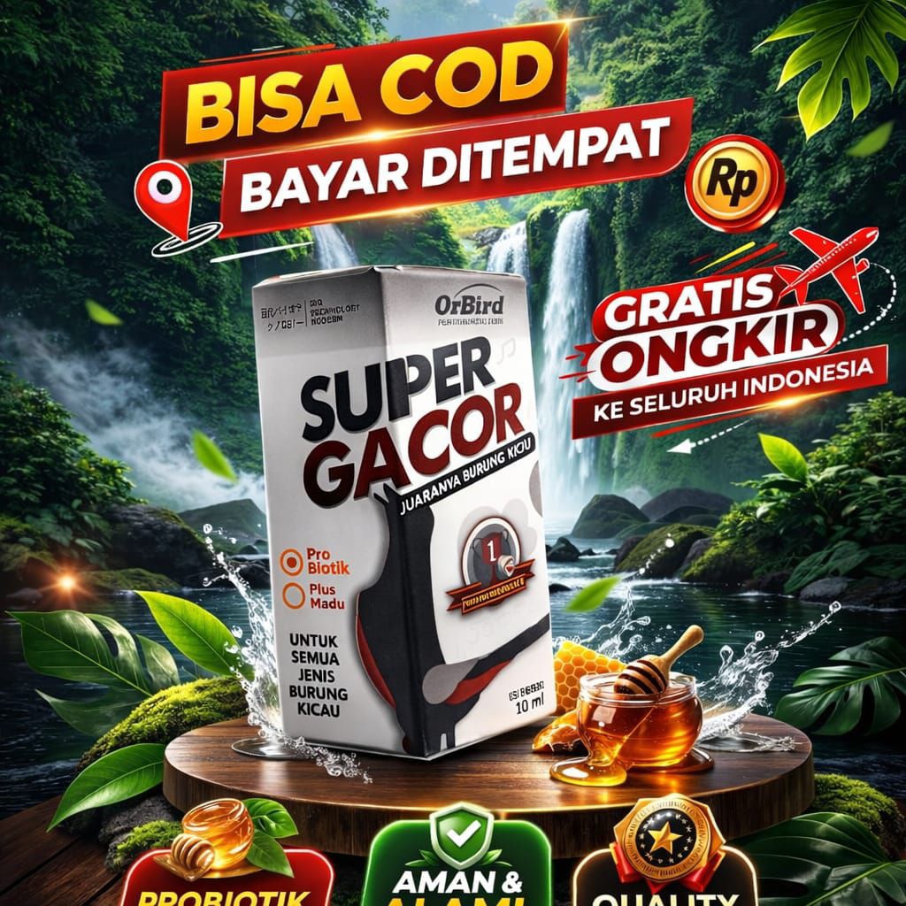 (Super Gacor) Nutrisi Burung Probiotik & Madu