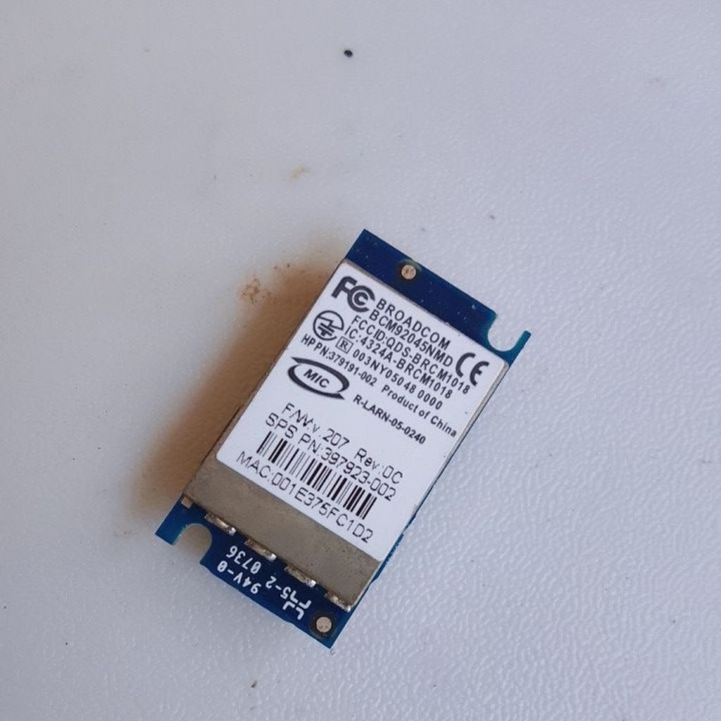 Modul Bluetooth Laptop Compaq Presario V3700