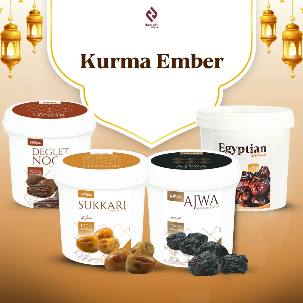 Kurma Ember Lengkap All Varian Kurma Grade A++ Premium Quality Kurma Sukari Ajwa Tunisia Madu Mesir 