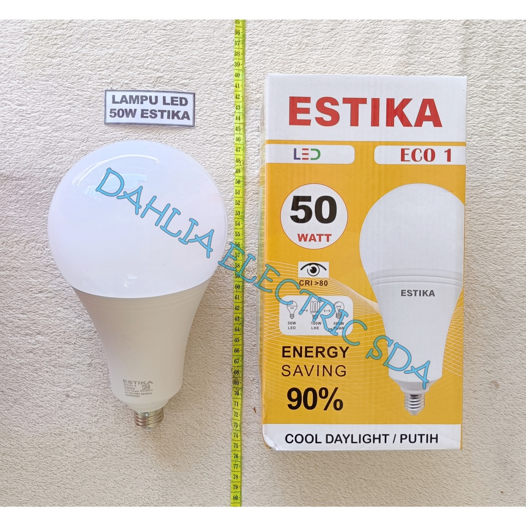 LAMPU LED 50W ESTIKA