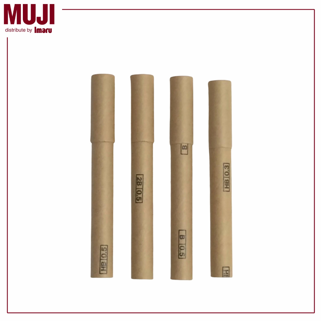 MUJI Mechanical Pencil - Refill (Smooth mechanical lead 2B, HB, B)