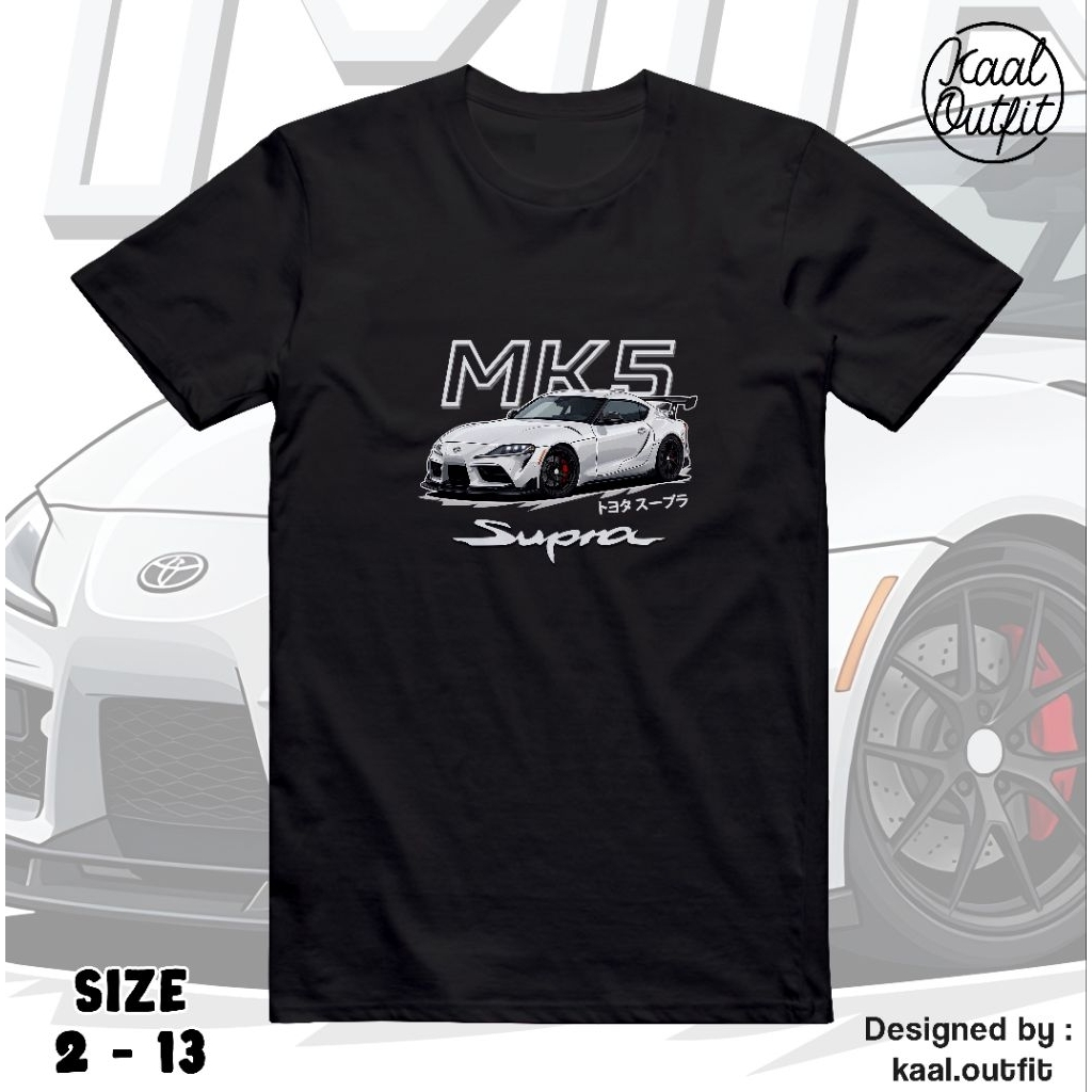 Kaos Anak Toyota Supra MK5