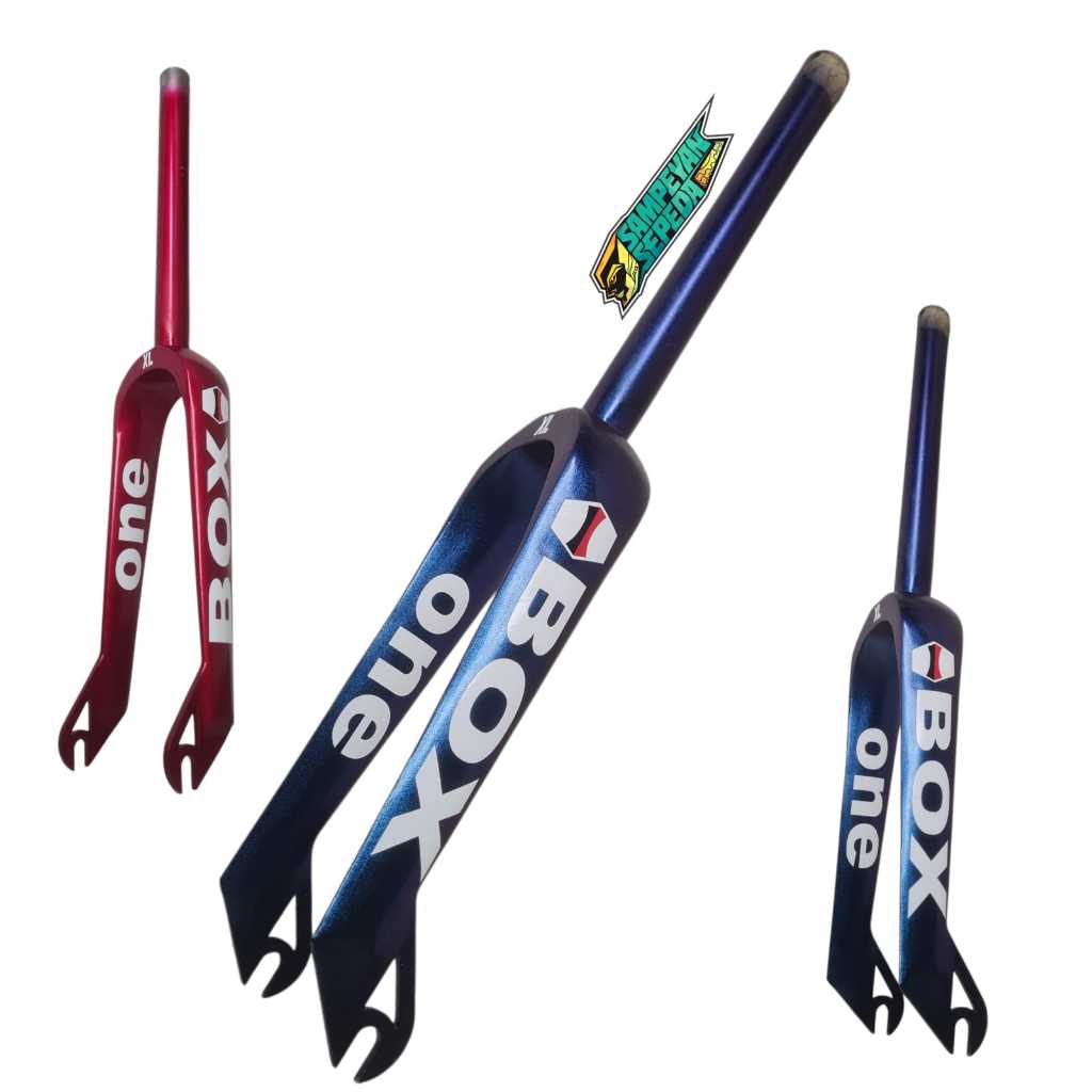 Fork BMX 20 Box Zoom Custome Oversize Garpu Sepeda BMX 20 Inch Box Zoom Custome