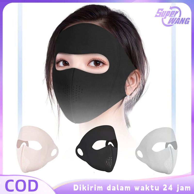 Masker Anti UV Full Face Masker UV Protection Masker Penutup Wajah Full Face Masker Wajah Full Face 