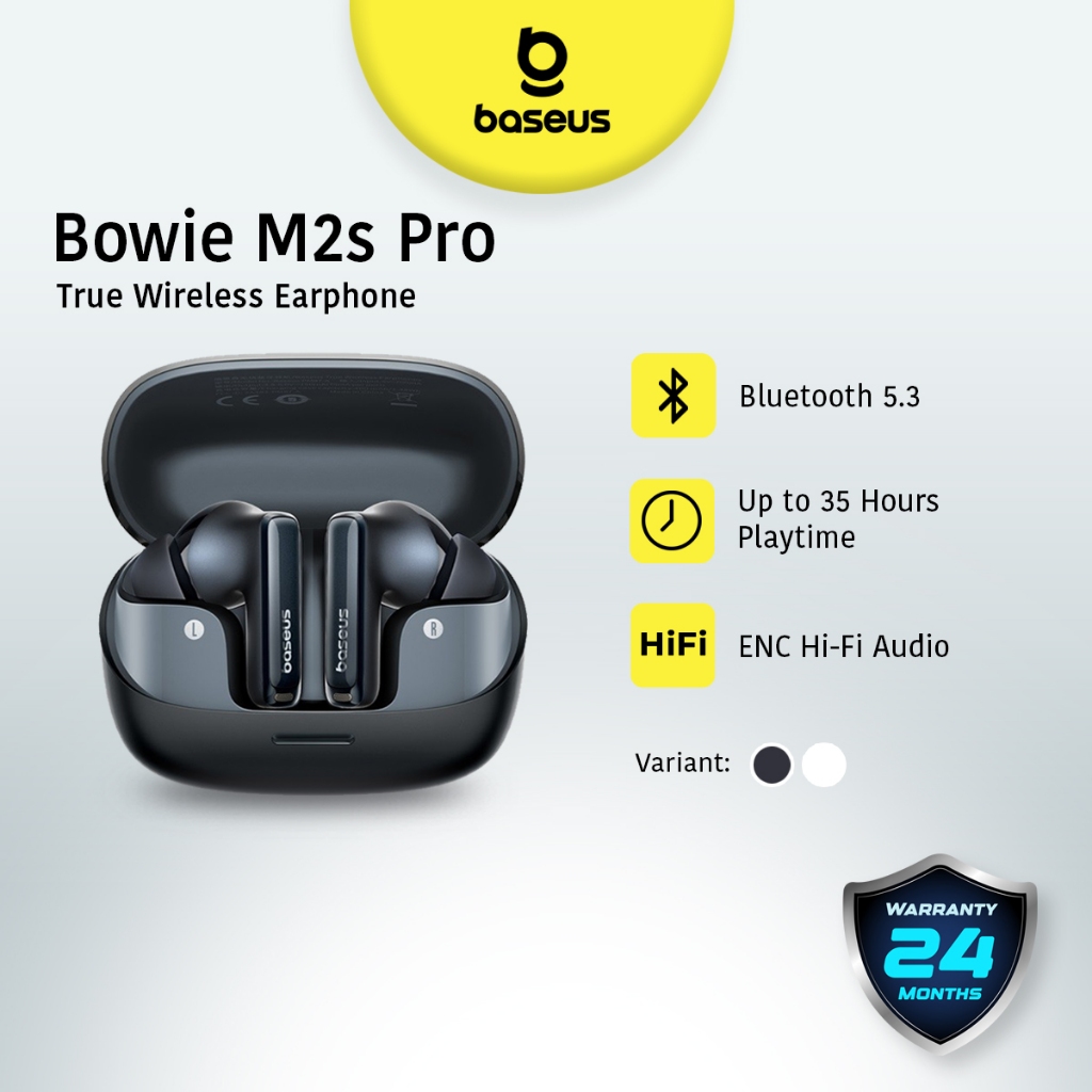Baseus Bowie M2s Pro True Wireless Earphones