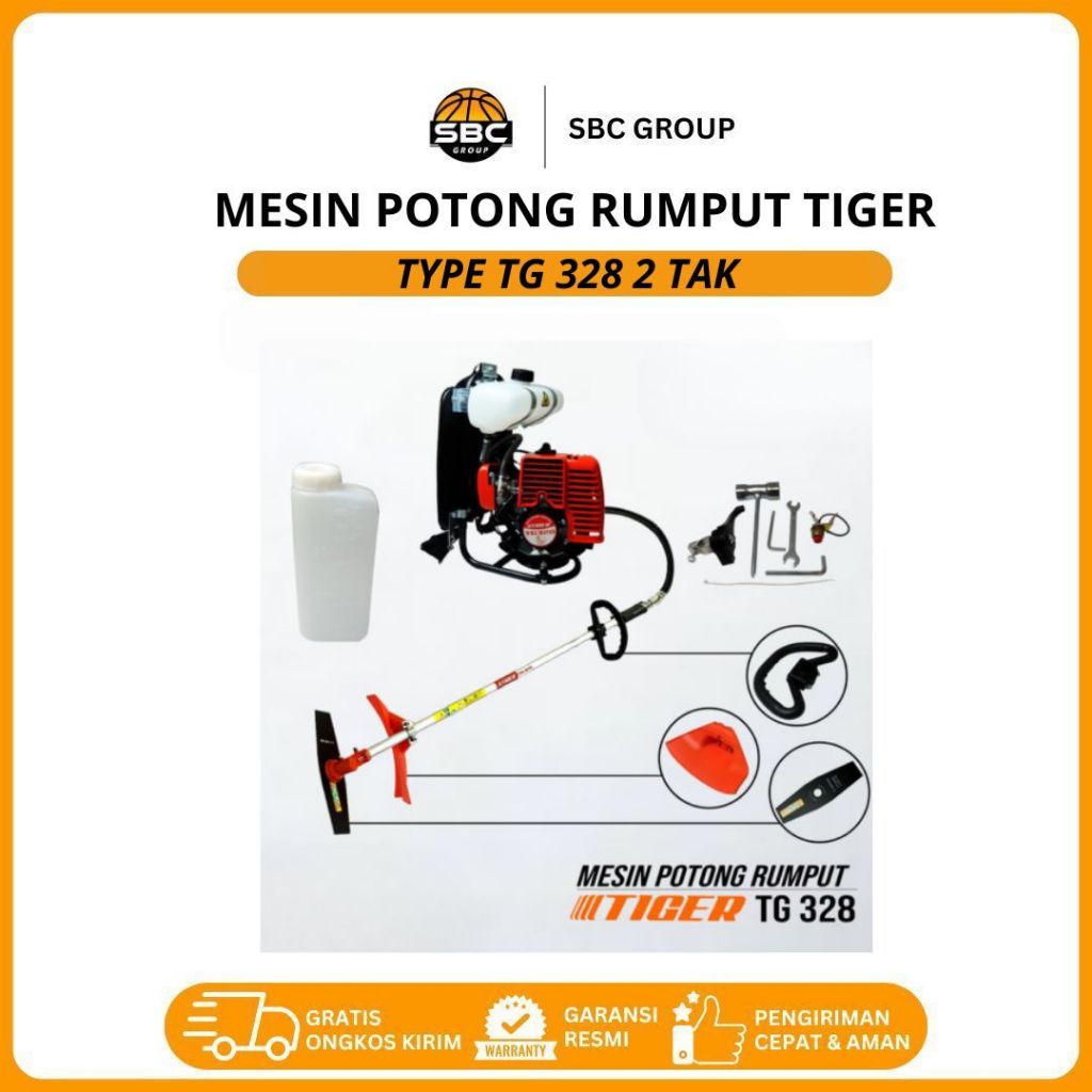mesin potong rumput TIGER TG 328 2 TAK