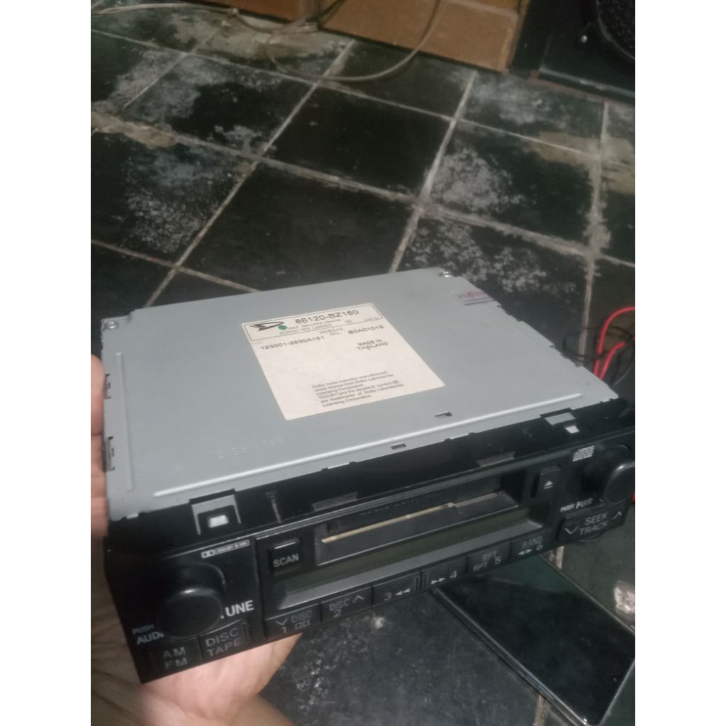 Head Unit Tape Mobil Kaset Radio Toyoya Avanza Xenia