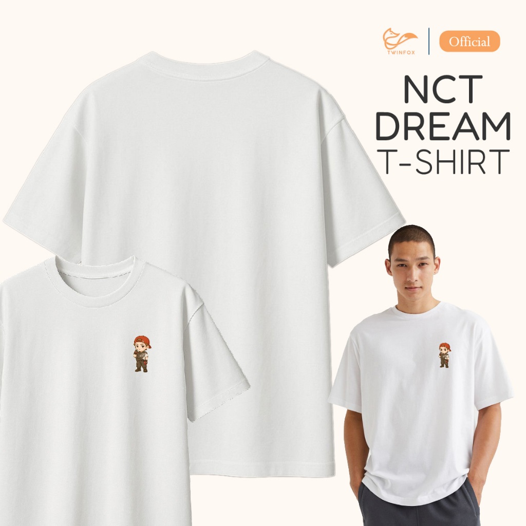 (GRATIS GANCI) Kaos NCT Dream Ver 1 Chibi Unisex 1 Sisi | Cotton Combed 100% KPOP T-shirt S-XXL