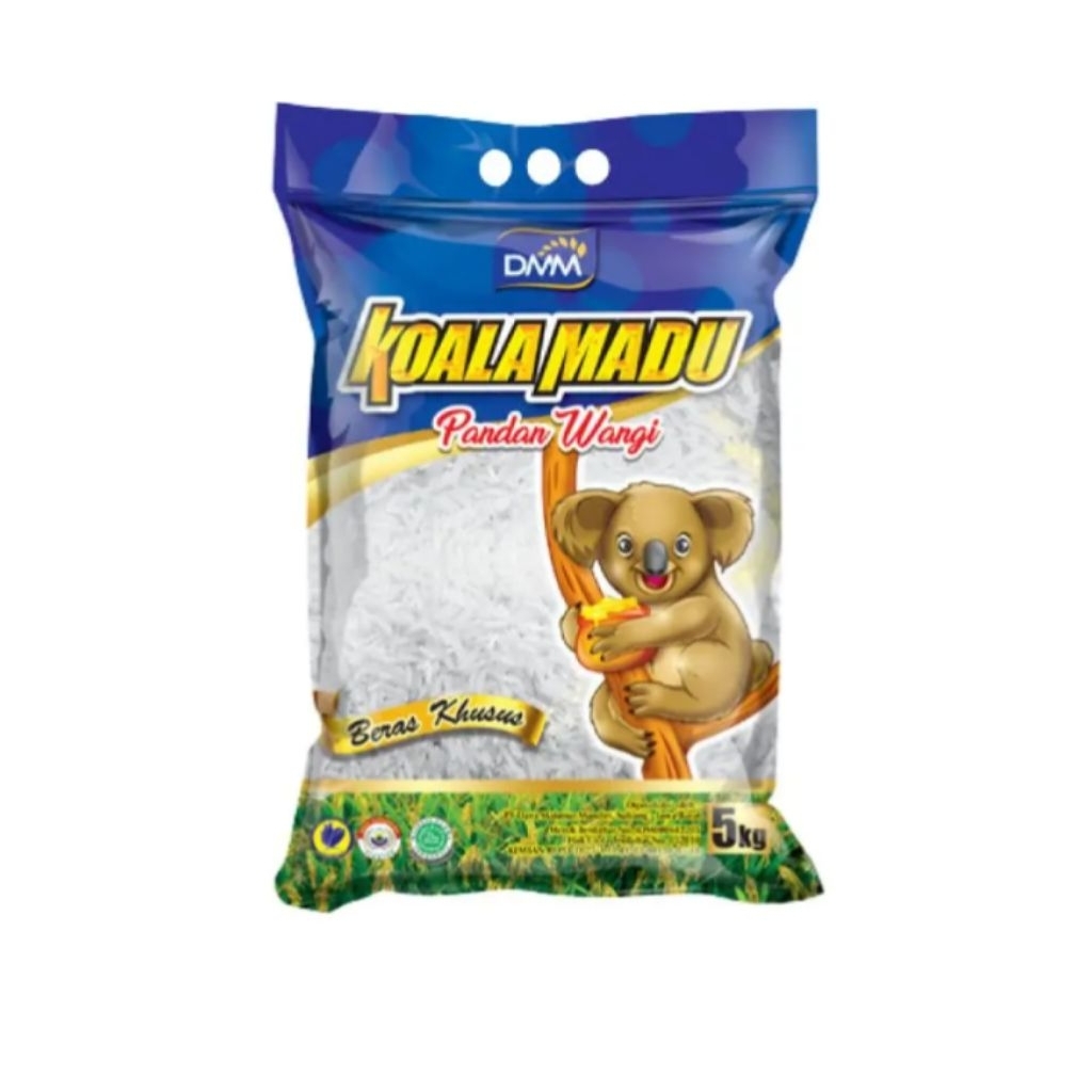 Beras Koala Madu Pandan Wangi 5 kg