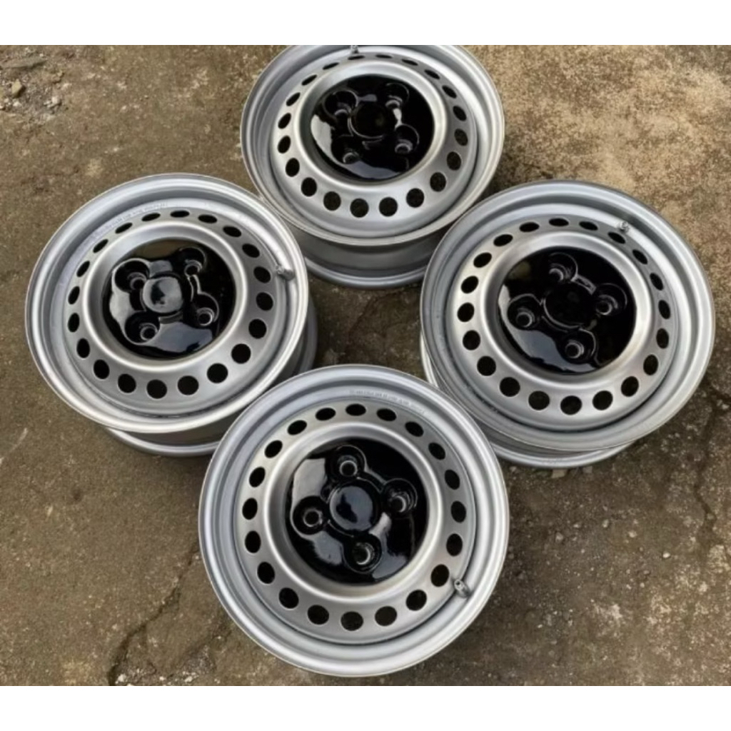 velg kaleng R13 kalcer + dop