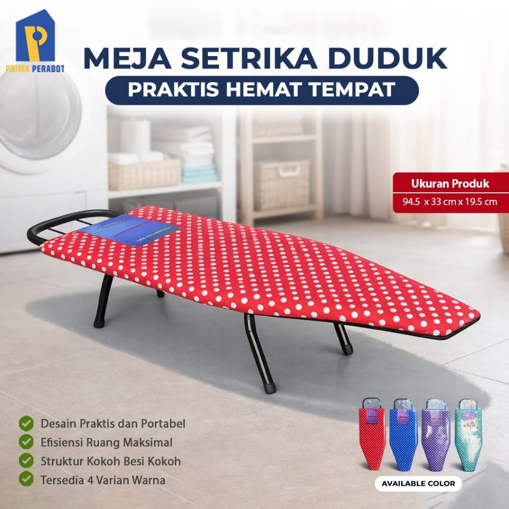 Meja Setrika Besi Duduk Meja Setrika Duduk
