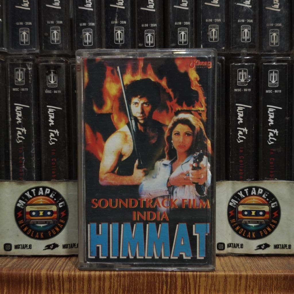 Kaset - Himmat (Soundtrack Film India) - Radio Tape - Kaset Pita - Radio - Pemutar Kaset - Retro - C
