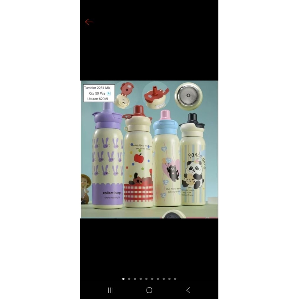 tumbler tahan panas / dingin