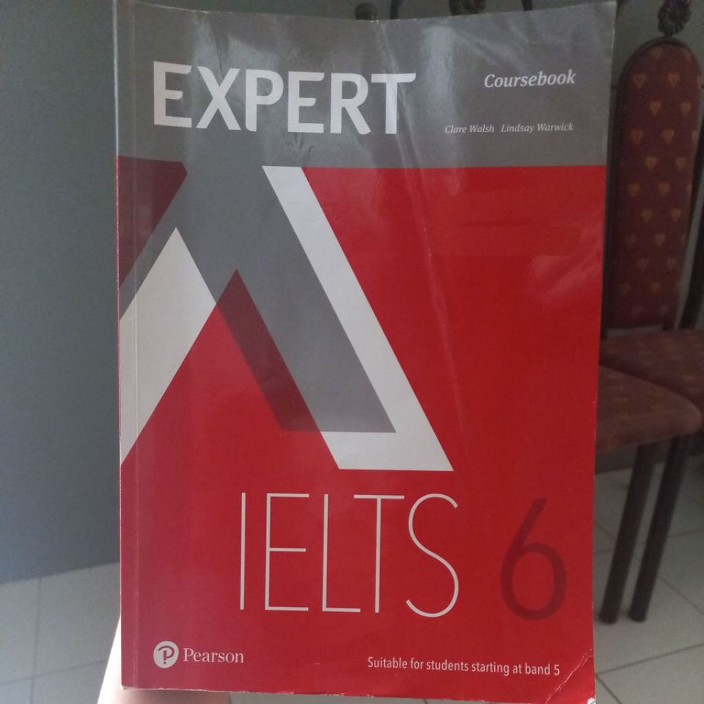 BUKU PRELOVED EXPERT IELTS 6 COURSEBOOK (PEARSON) 100% ORIGINAL