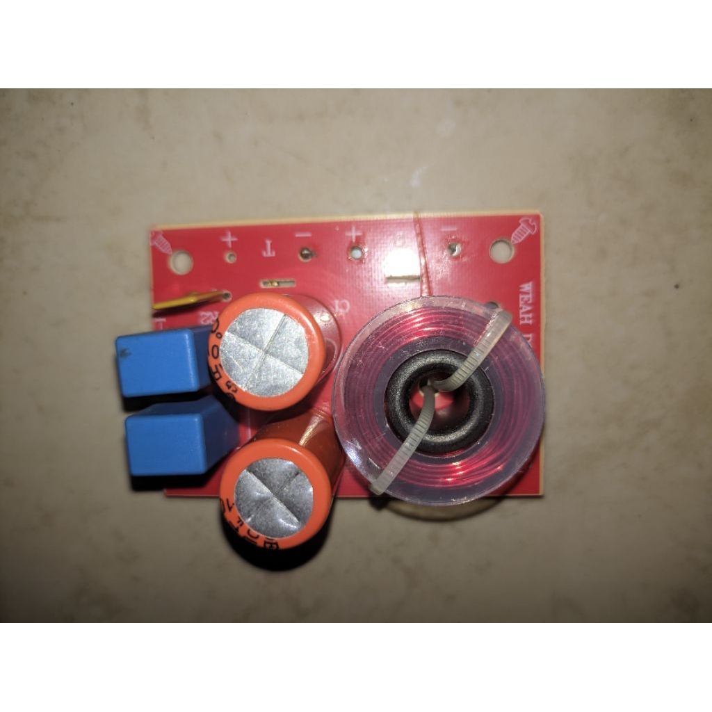 CROSSOVER PASIF 2WAY  MIDDLE BASS TWEETER COCOK UNTUK SPIKER 4-12INCH