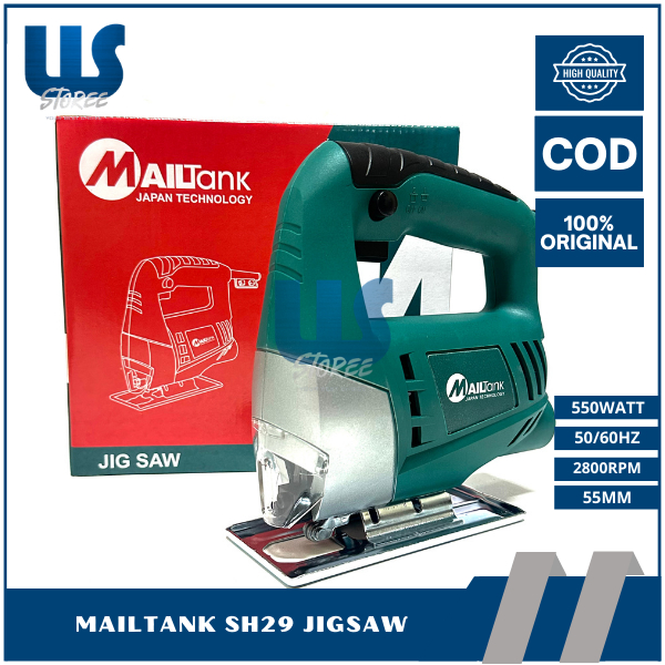 MAILTANK SH29 Jigsaw Mesin Pemotong Kayu Triplek Elektrik Mesin Gergaji Listrik