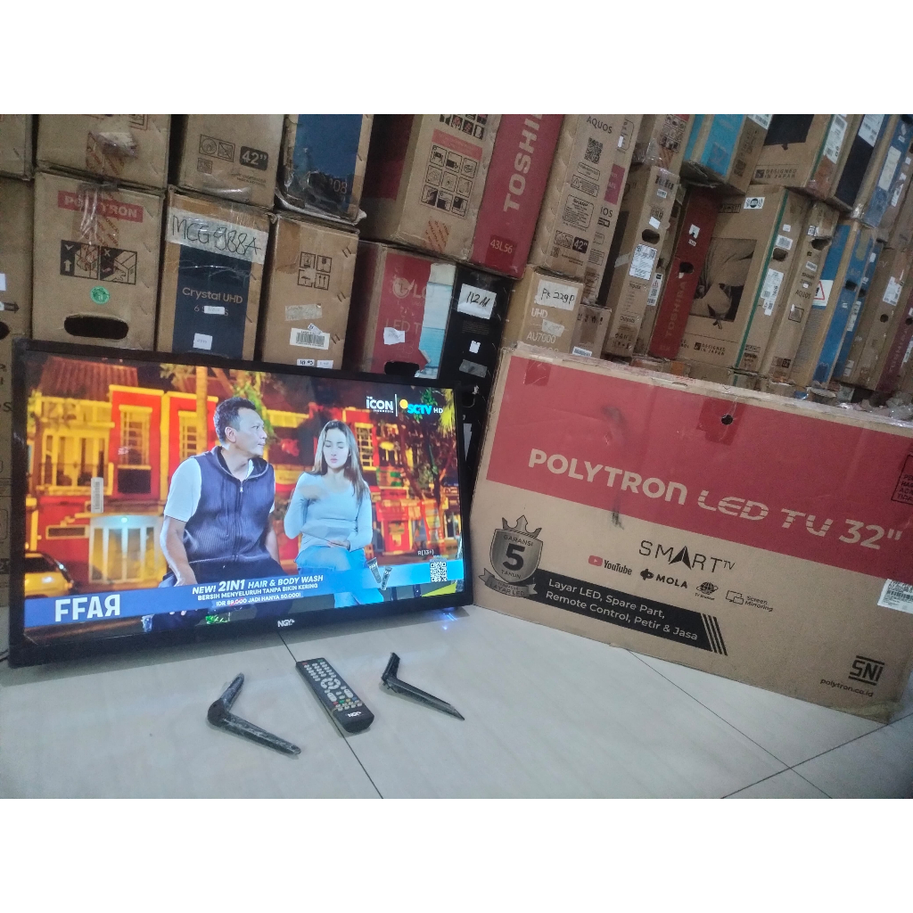 TV LED NAGOYA DIGITAL 32 INC SIAP PAKAI TANPA STB KONDISI MASIH SEGEL (7226R)