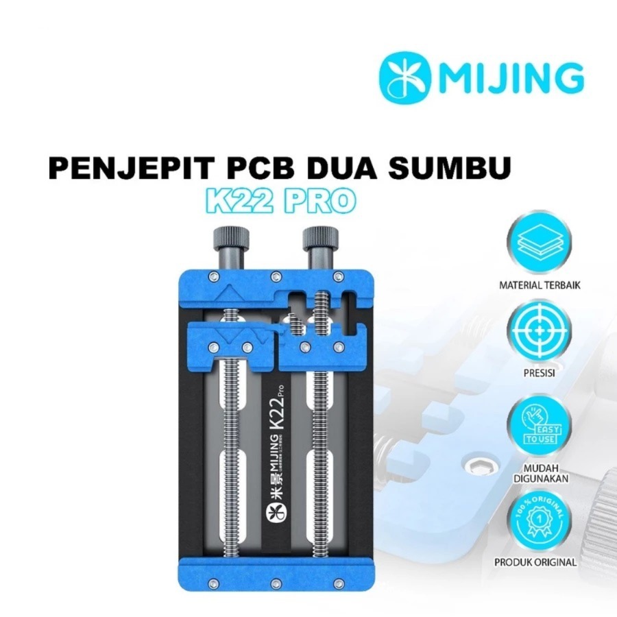 PCB HOLDER MIJING K22 PRO DUAL AXIS ORIGINAL - PENJEPIT PCB SERVIS MIJING K22 PRO - MIJING K22 PRO P