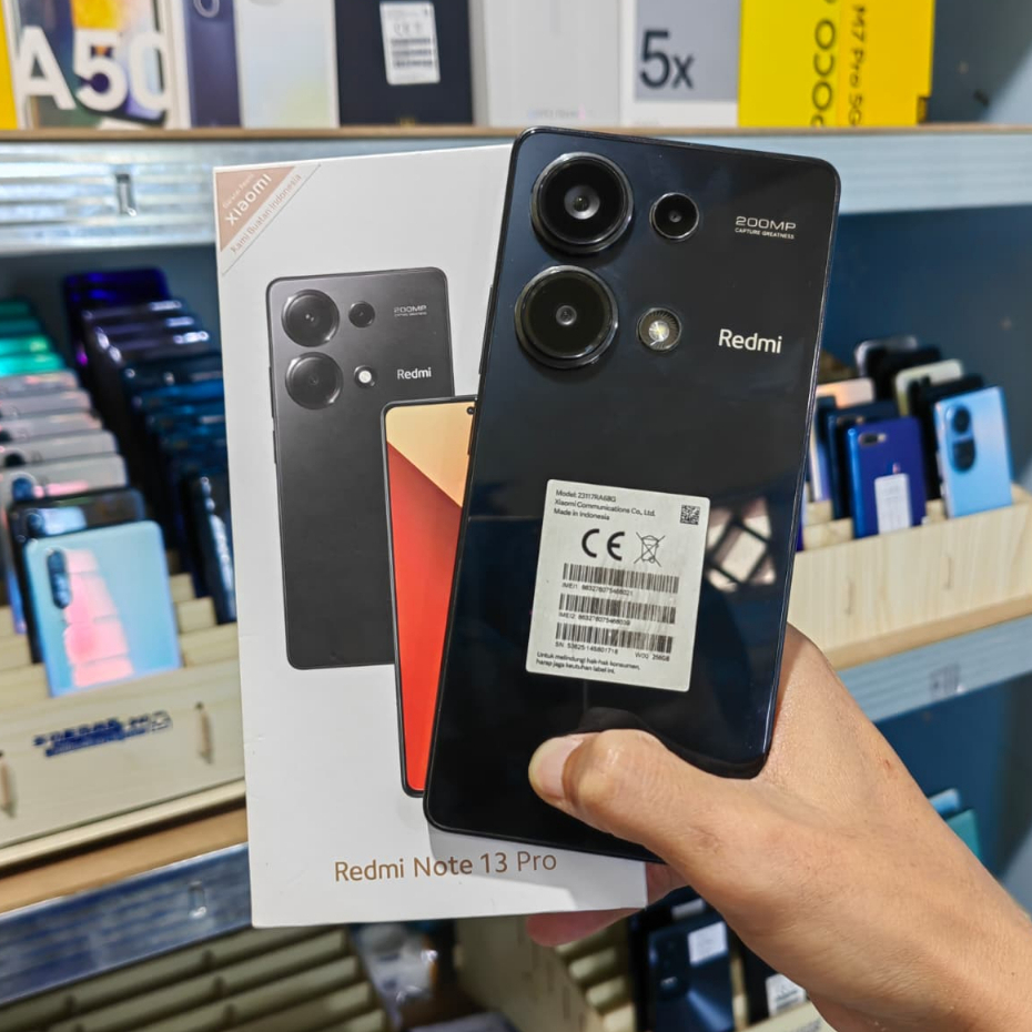XIAOMI REDMI NOTE 13 PRO 4G 8/256GB 200MP SECOND ORIGINAl GARANSI RESMI